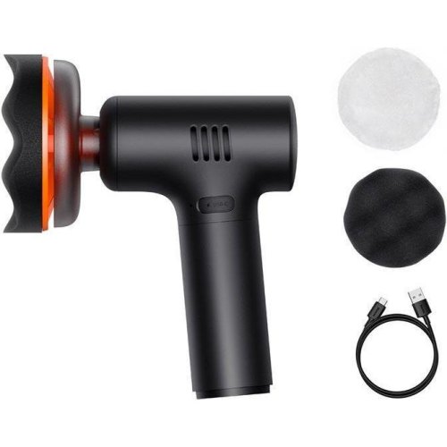 Пристрій для полірування автомобіля Baseus NeoPower Wireless Mini Car Waxer Lite, Black