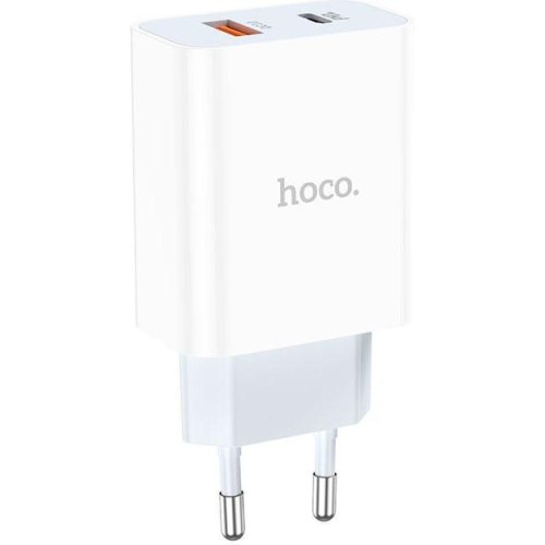Мережевий зарядний пристрій HOCO C97A PD20W+QC3.0 charger White