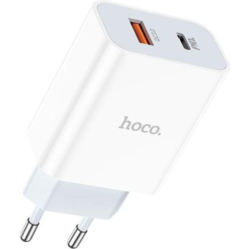 Мережевий зарядний пристрій HOCO C97A PD20W+QC3.0 charger White
