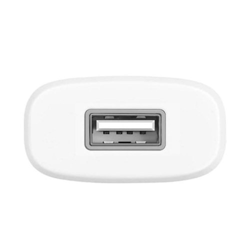 Мережевий зарядний пристрій HOCO C11 Smart single USB (iP cable) charger set White