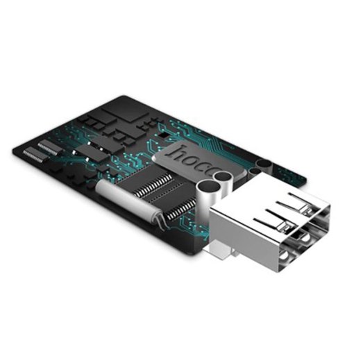 Мережевий зарядний пристрій HOCO C11 Smart single USB (iP cable) charger set White