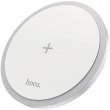 Бездротовий зарядний пристрій HOCO CW26 Powerful 15W wireless fast charger White