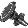 Автотримач для мобiльного з БЗП BOROFONE BH45 Mobile magnetic wireless charging car holder