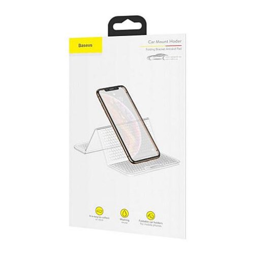 Гелевий коврик тримач Baseus Folding Bracket Antiskid Pad Transparent