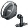 Автотримач для мобільного HOCO H13 Fine jade ring magnetic car holder(center console) Black