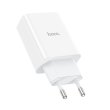 Мережевий зарядний пристрій HOCO C99A PD20W+QC3.0 three-port(2C1A) charger White