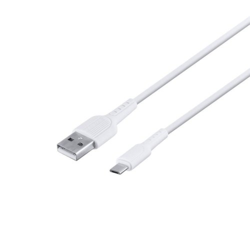 Мережевий зарядний пристрій BOROFONE BA37A Speedy dual port charger(Micro)  White
