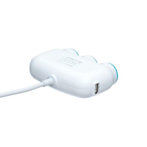 Мережевий зарядний пристрій HOCO N33 Start three-port PD35W(2C1A) charger White