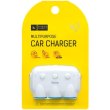 Мережевий зарядний пристрій HOCO N33 Start three-port PD35W(2C1A) charger White