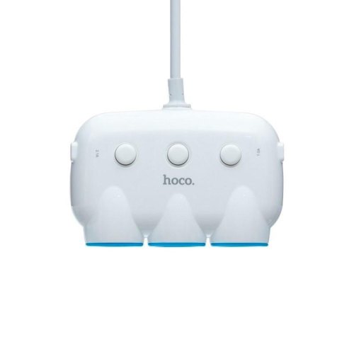Мережевий зарядний пристрій HOCO N33 Start three-port PD35W(2C1A) charger White