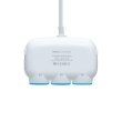 Мережевий зарядний пристрій HOCO N33 Start three-port PD35W(2C1A) charger White