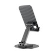 Тримач для мобільного BOROFONE BH75 Flawless folding rotatable desktop holder Black