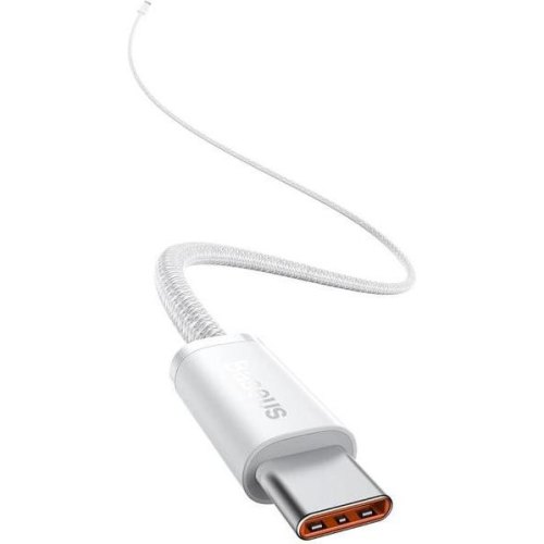 Кабель Baseus Dynamic Series Fast Charging Data Cable Type-C to Type-C 100W 1m White