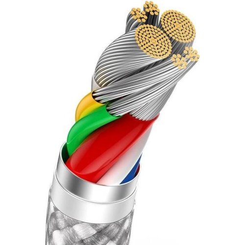 Кабель Baseus Dynamic Series Fast Charging Data Cable Type-C to Type-C 100W 1m White