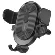 Автотримач для мобільного BOROFONE BH84 Experience one-button car holder(air outlet) Black