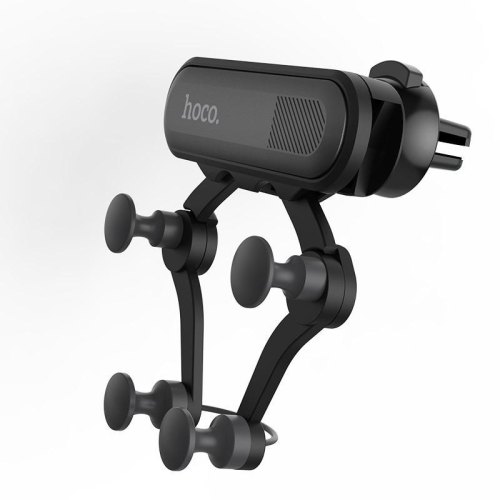 Автотримач для мобільного HOCO CA51 Air outlet gravity in-car holder Black
