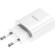 Мережевий зарядний пристрій HOCO N14 Smart Charging single port PD20W charger White