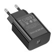 Мережевий зарядний пристрій BOROFONE BA65A Single port PD20W charger Black