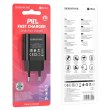 Мережевий зарядний пристрій BOROFONE BA65A Single port PD20W charger Black