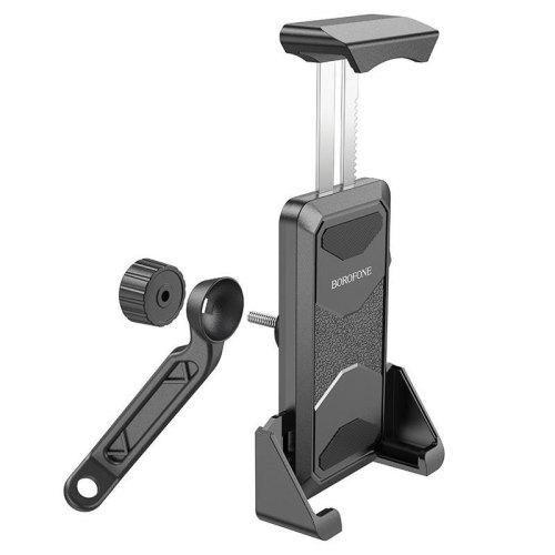 Автотримач для мобільного BOROFONE BH79 Guide motorcycle mirror holder Black