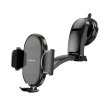 Автотримач для мобільного BOROFONE BH73 Charm press type center console car holder Black