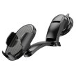 Автотримач для мобільного BOROFONE BH73 Charm press type center console car holder Black