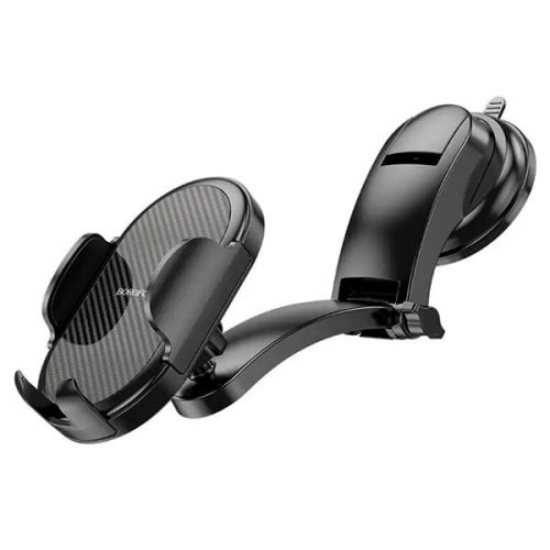 Автотримач для мобільного BOROFONE BH73 Charm press type center console car holder Black