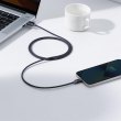 Кабель Baseus Crystal Shine Series Fast Charging Data Cable USB to iP 2.4A 2m Black