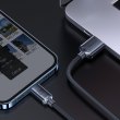 Кабель Baseus Crystal Shine Series Fast Charging Data Cable USB to iP 2.4A 2m Black