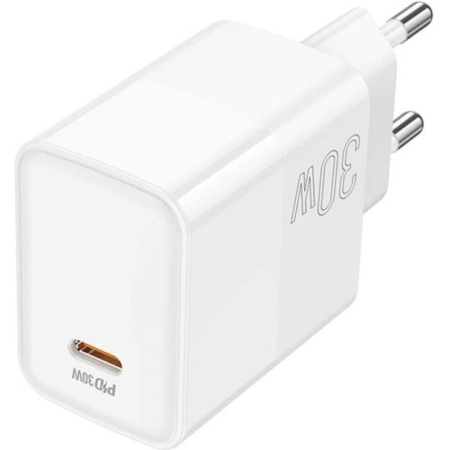 Мережевий зарядний пристрій BOROFONE BA77A Insightful single port PD30W charger White