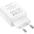 Мережевий зарядний пристрій BOROFONE BA77A Insightful single port PD30W charger White
