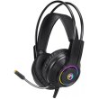 Ігрова гарнітура дротова, Marvo HG8935 black/led