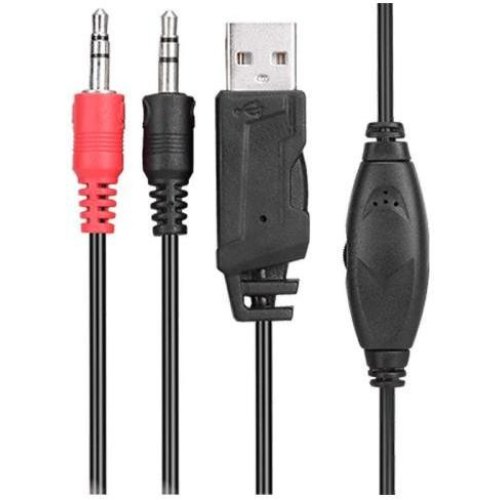 Ігрова гарнітура дротова, XTRIKE HP-311 black