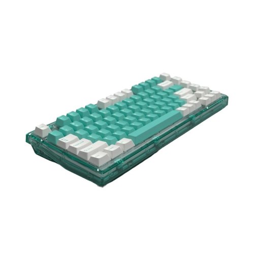 Клавіатура, бездротова, FL ESPORTS, Q75 CPM Azure Green Kailh MX Cool Mint switch wireless Three-Mode