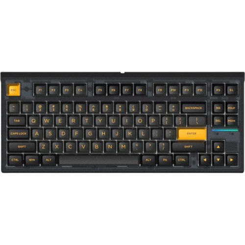 Клавіатура, бездротова, FL ESPORTS, FL750 SAM Polar night black Kailh MX Cool Mint wireless Three-Mode