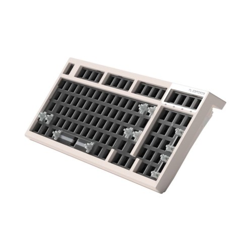 Клавіатура, бездротова, FL ESPORTS, DIY-barebone FL980 V2 Sakura Pink RGB Backlight South LED wireless Three-Mode