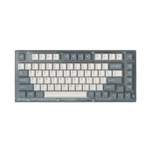 Клавіатура, бездротова, FL ESPORTS, Q75 CPM Blue Haze Kailh MX Cool Mint switch wireless Three-Mode