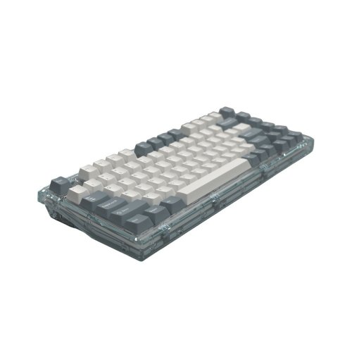Клавіатура, бездротова, FL ESPORTS, Q75 CPM Blue Haze Kailh MX Cool Mint switch wireless Three-Mode