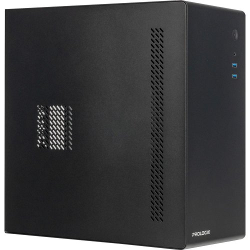 Корпус Prologix E105 400W 12см, 2xUSB3.0, Black