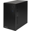 Корпус Prologix E105 400W 12см, 2xUSB3.0, Black