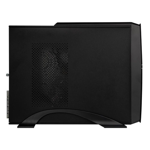 Корпус Prologix E106 Slim 400W 8cm, 2хUSB3.0, Black Door