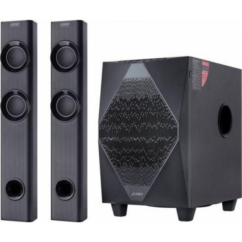 Акустична система 2.1, F&D T-300X  70Вт Bluetooth Пульт FM USB LED