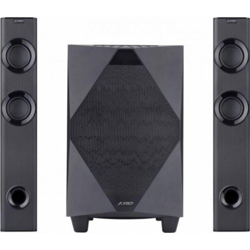 Акустична система 2.1, F&D T-300X  70Вт Bluetooth Пульт FM USB LED