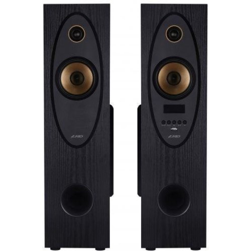 Акустична система 2.0, F&D T-35X 80Вт Bluetooth 5.0 Пульт Мікрофон Optical FM USB