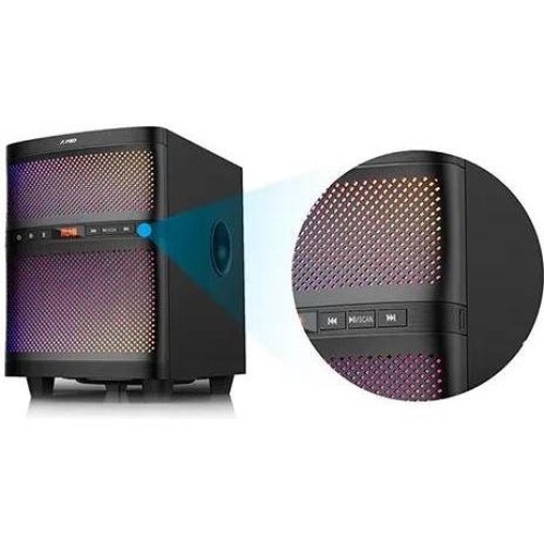 Акустична система 5.1, F&D F5060X  135Вт Bluetooth Пульт FM USB LED