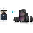 Акустична система 5.1, F&D F5060X  135Вт Bluetooth Пульт FM USB LED
