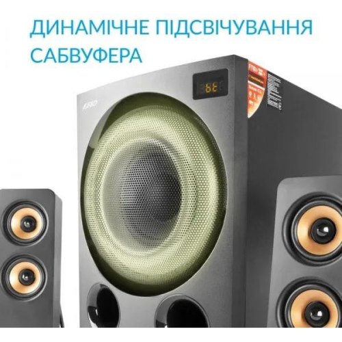 Акустична система 2.1, F&D F770X  76Вт Bluetooth Пульт Optical FM USB LED