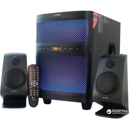 Акустична система 2.1, F&D F580X  70Вт Bluetooth Пульт FM USB LED