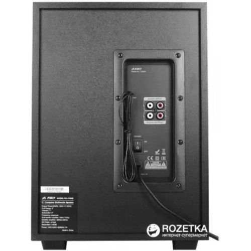 Акустична система 2.1, F&D F580X  70Вт Bluetooth Пульт FM USB LED