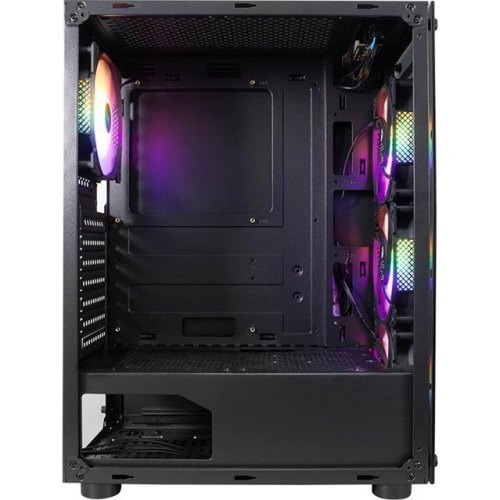 Корпус 1stPlayer V3-B-4F1 Black без БЖ